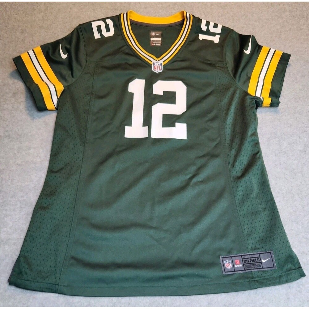 Aaron Rodgers #12 Green Bay Packers Nike On Field XL Jersey